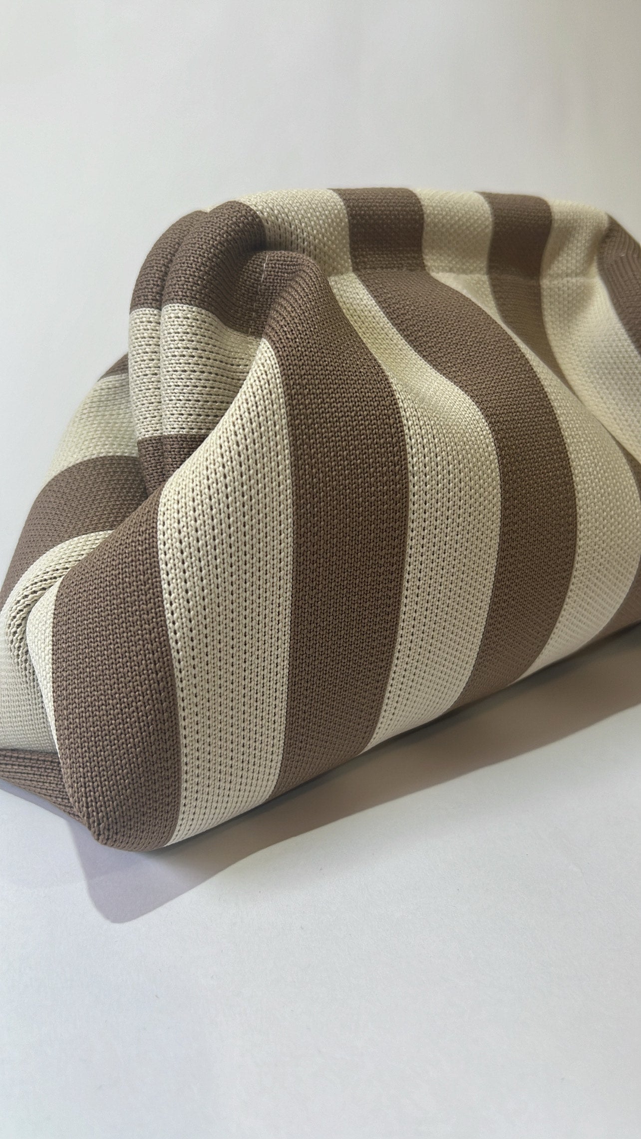 Pochette Stripe Sand