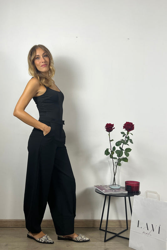 Pantalone nero Balloon