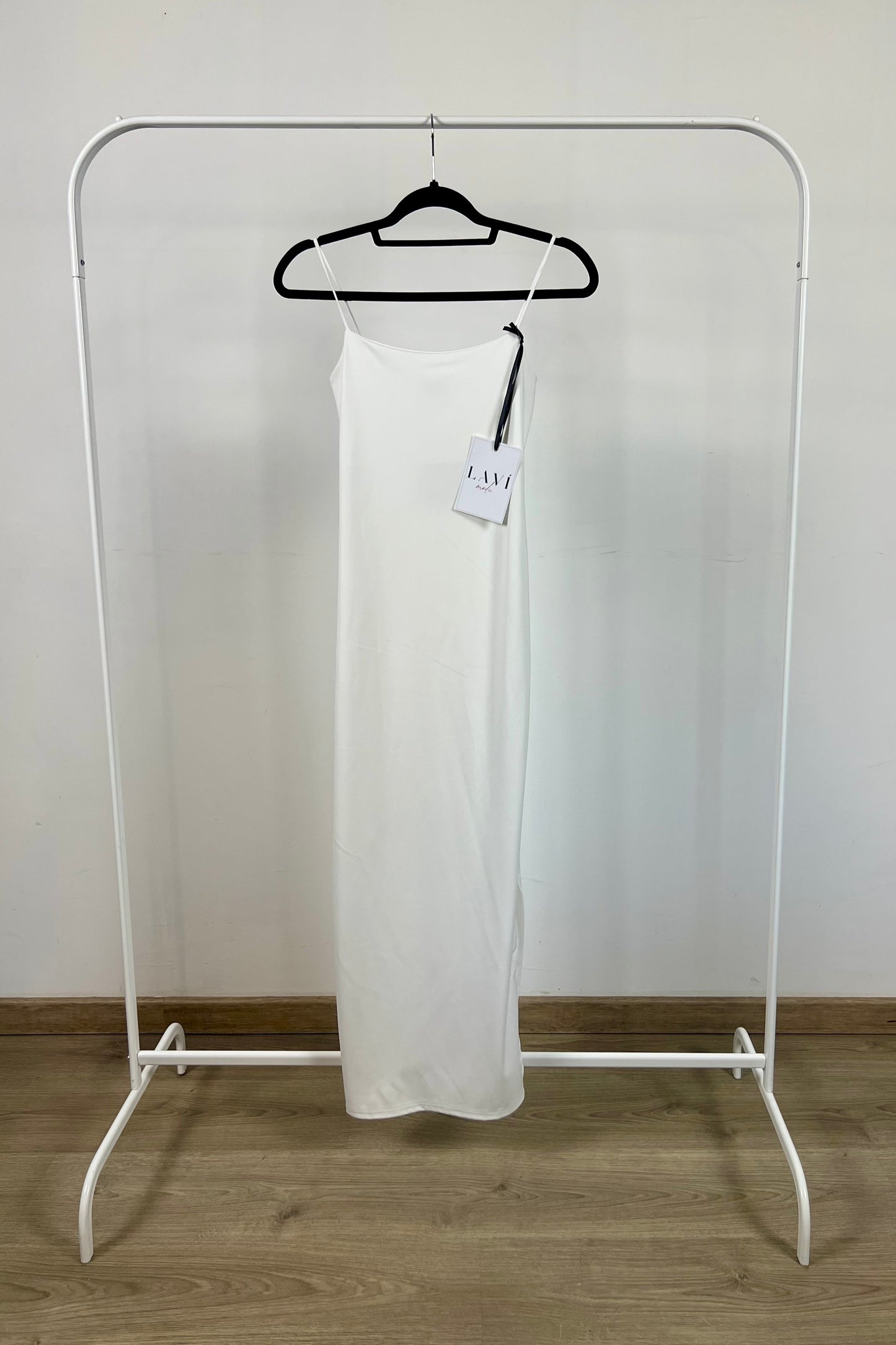 abito lycra elasten aderente bianco