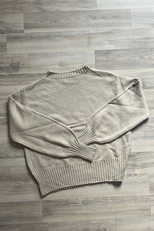 
maglioncino beige leggero corto 
short light sweater