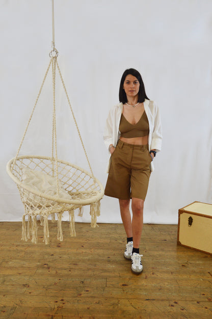 Top casual brown