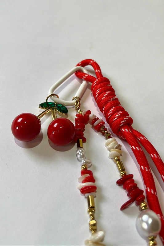Charm ciondolo ciliegia