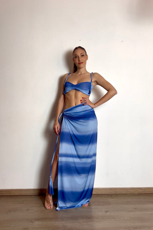 set coordinato lycra costume 