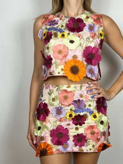 Flowers Coordinated Set
