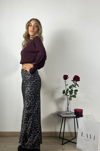 Animal Print Skirt
