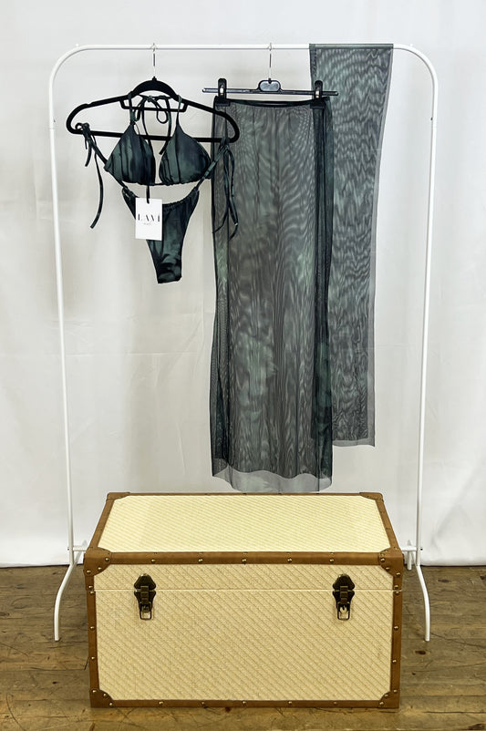 Set Bikini Abstract green