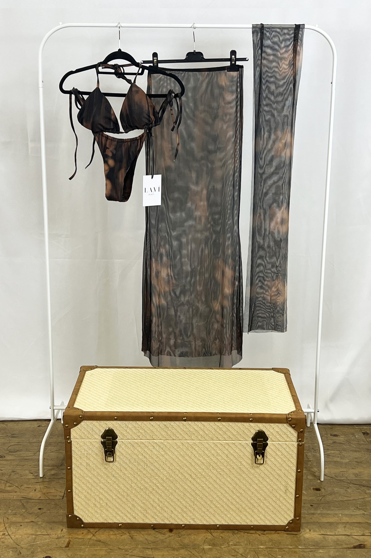 Set Bikini Abstract brown