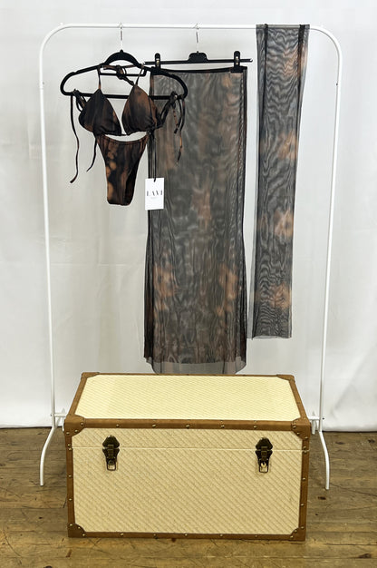 Set Bikini Abstract brown