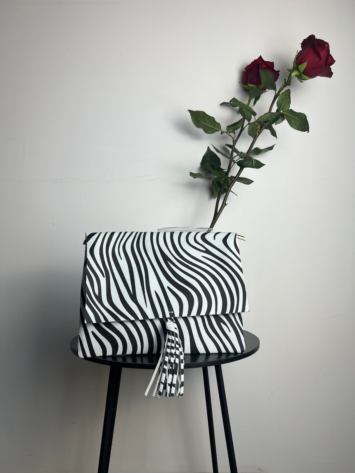 borsa bag zebrata animalier