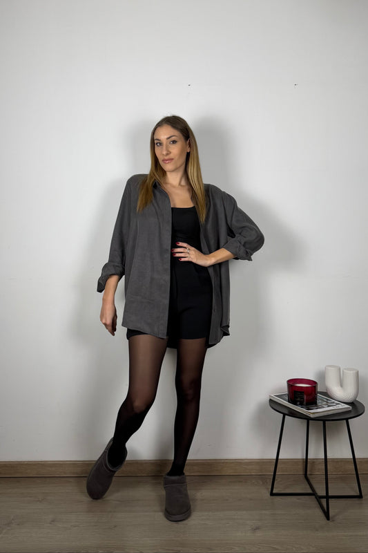 Camicia Grey-Soft touch