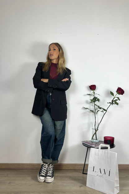 blazer black nera giacca