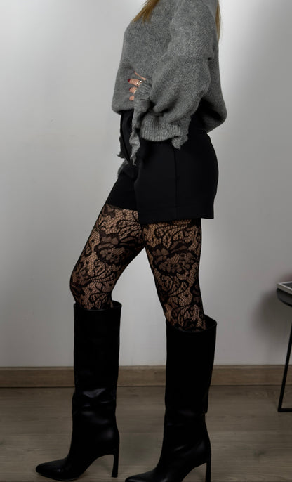 shorts sartoriali black