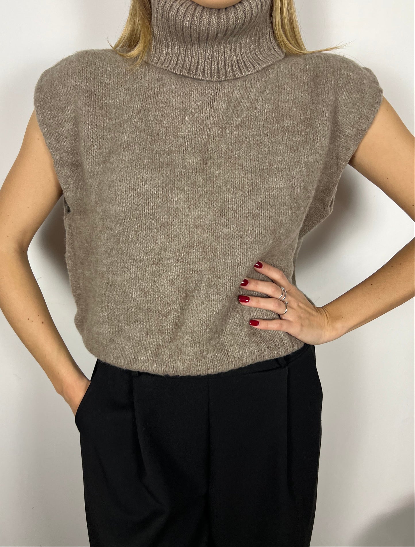 Gliet Maxi collo - Beige